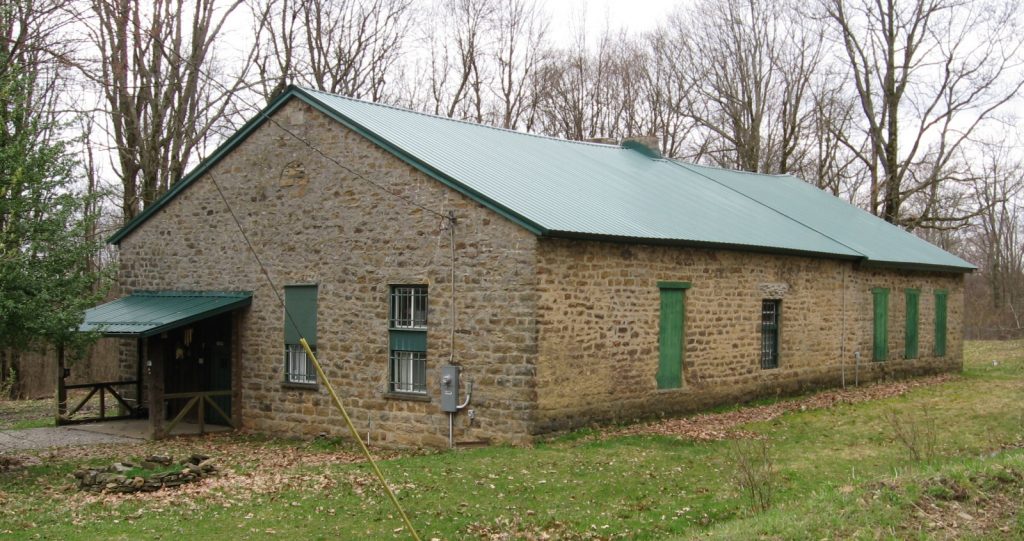 Surviving Power House from Clover Run coal mine, Pennsylvania