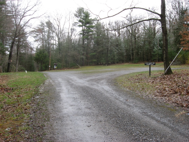 Wopsononock Tract main parking, Moshannon State Forest